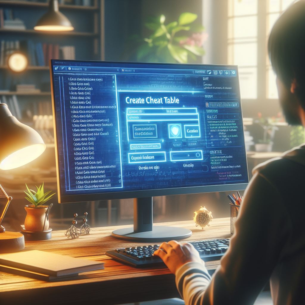 How To Create A Cheat Table In Cheat Engine